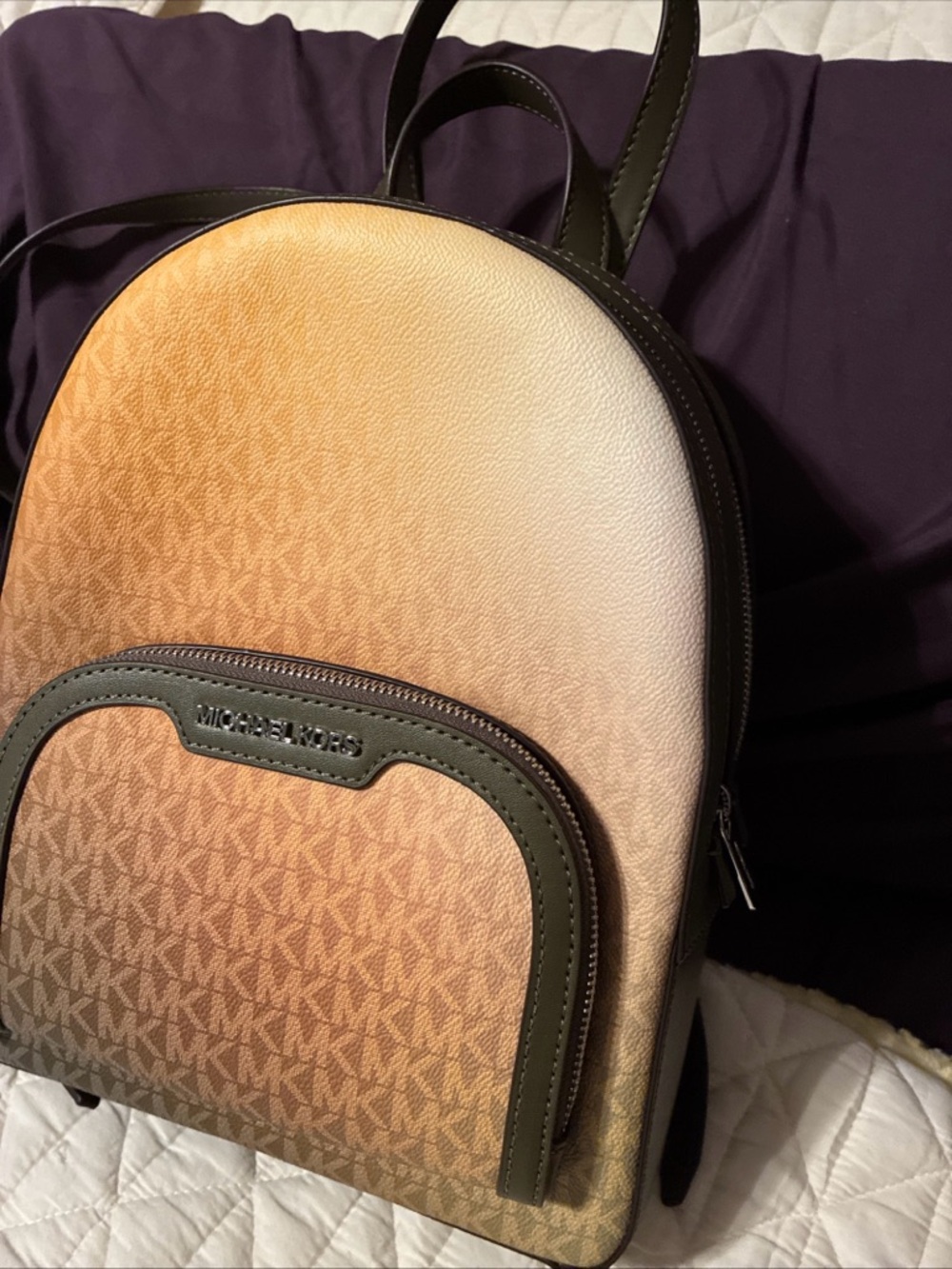 Michael kors ladies ombre medium Jaycee backpack - Picture 4 of 9